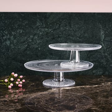 Kastehelm cake stand small - clear - Iittala