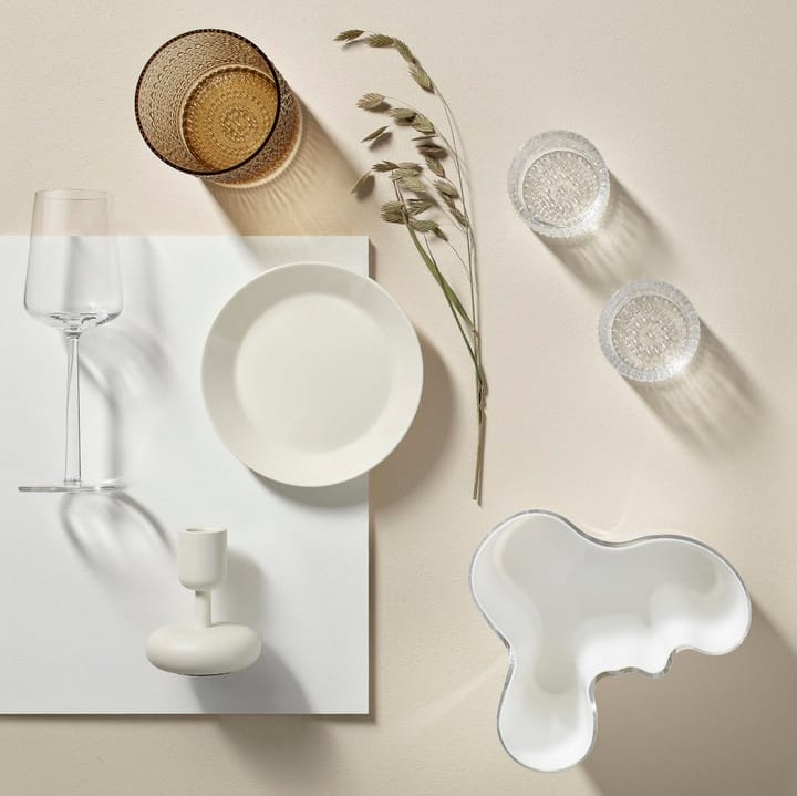 Kastehelmi candleholder, clear Iittala