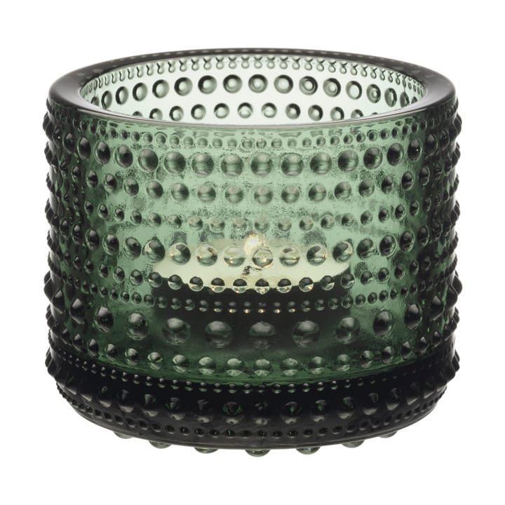 Kastehelmi candleholder, Pine green Iittala