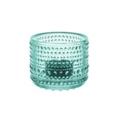 Kastehelmi candleholder, water green Iittala