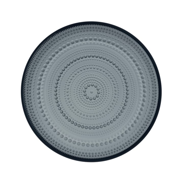 Kastehelmi plate small Ø24.8 cm - dark grey - Iittala