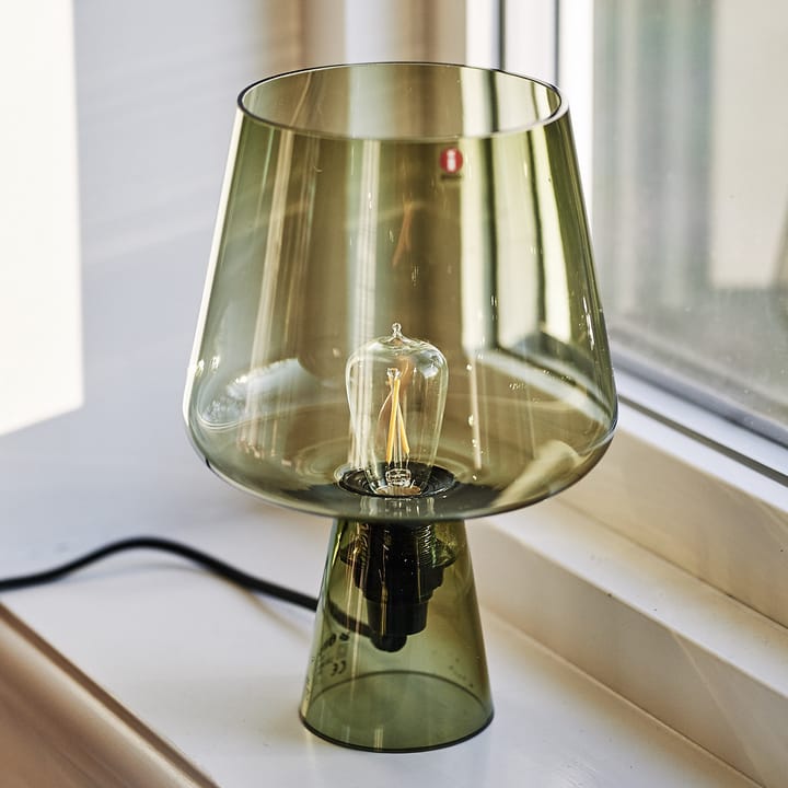 Leimu table lamp 24 cm, moss green Iittala