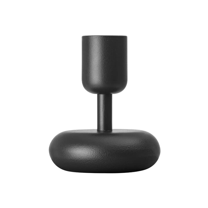 Nappula candle holder dark grey, small 107 mm Iittala