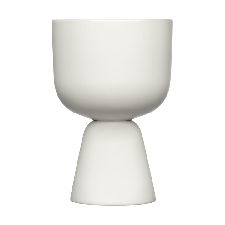 Nappula flower pot Ø12,5 cm h19 cm - White - Iittala