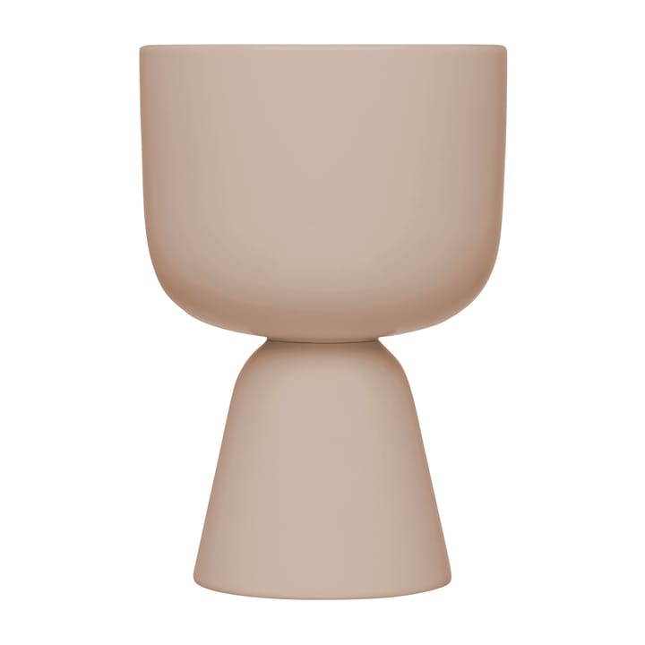 Nappula flower pot Ø15,5 cm h23 cm, beige Iittala