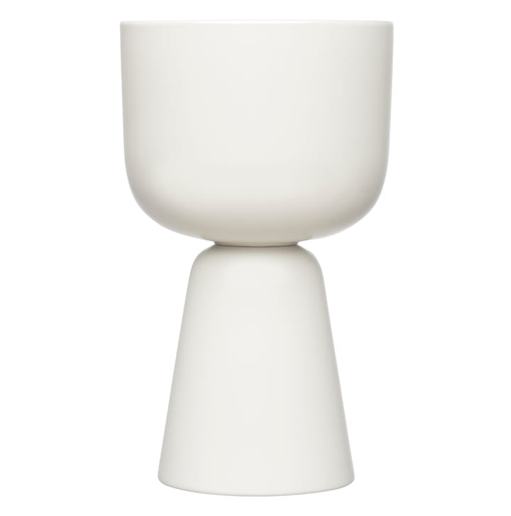 Nappula flower pot Ø15,5 cm h26 cm, white Iittala