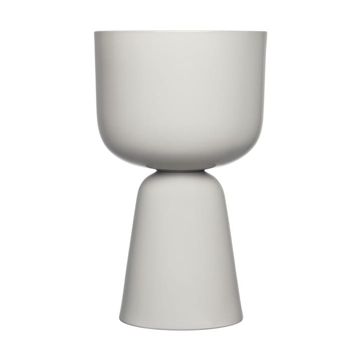 Nappula pot 24.5x40 cm, Light gray Iittala