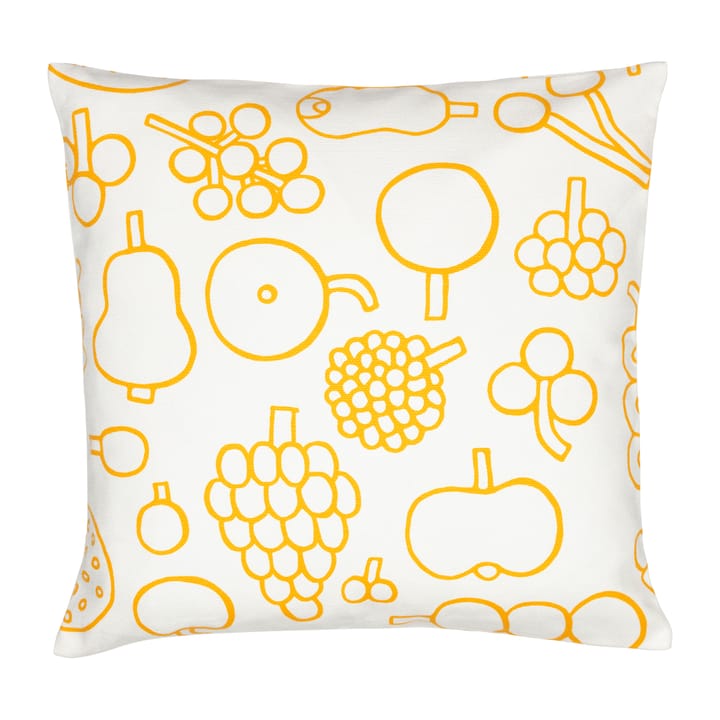 Oiva Toikka Frutta pillowcase 47x47 cm, Yellow Iittala