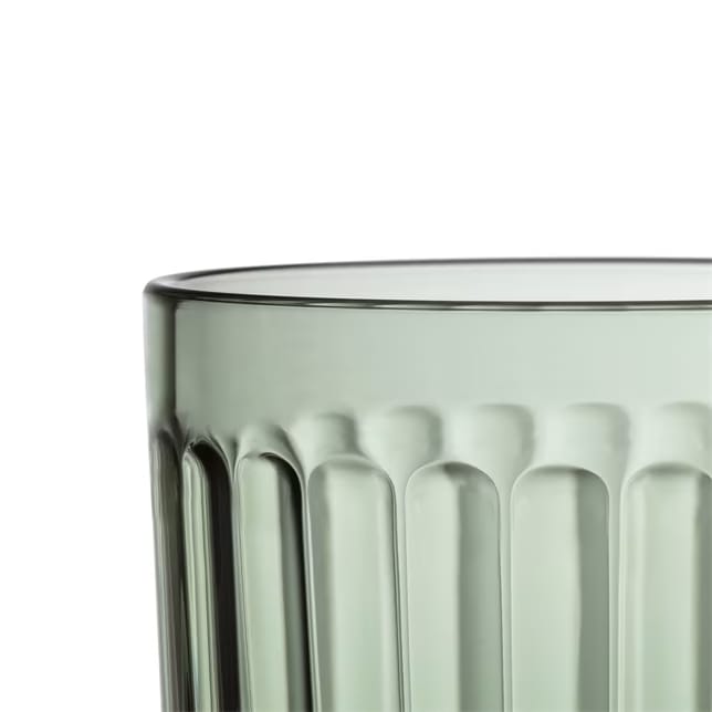 Raami drinks glass 26 cl 2-pack, Pine green Iittala