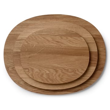 Raami serving tray in oak - Large - Iittala