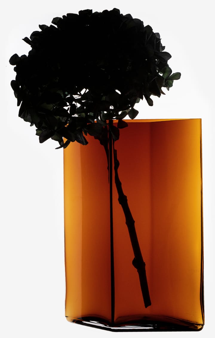 Ruutu vase 20.5x27 cm, copper Iittala