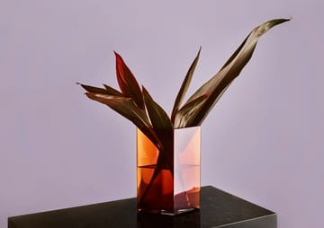 Ruutu vase 20.5x27 cm - copper - Iittala