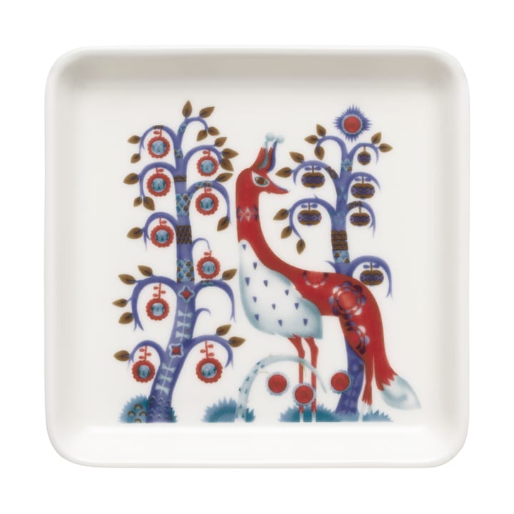 Taika plate 12x12 cm, White Iittala