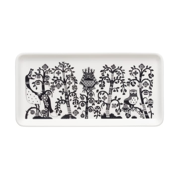 Taika plate 12x24 cm, Black Iittala