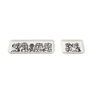 Taika plate 12x24 cm - Black - Iittala