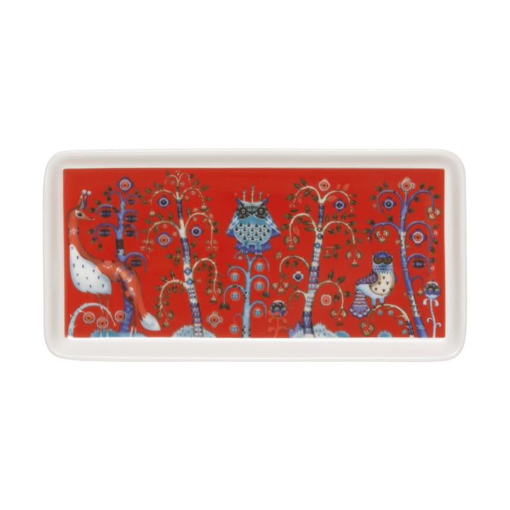 Taika plate 12x24 cm - Red - Iittala