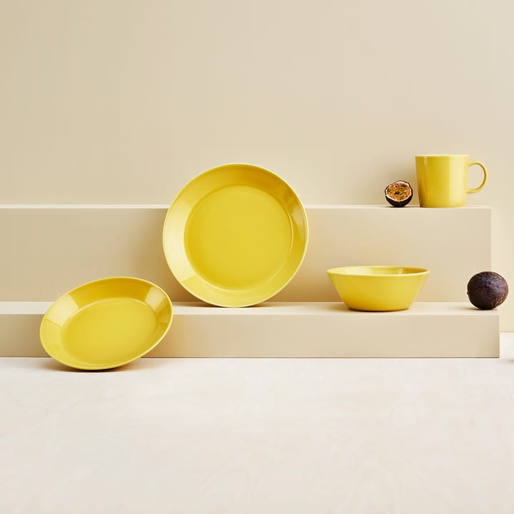 Teema plate Ø21 cm, honey (yellow) Iittala