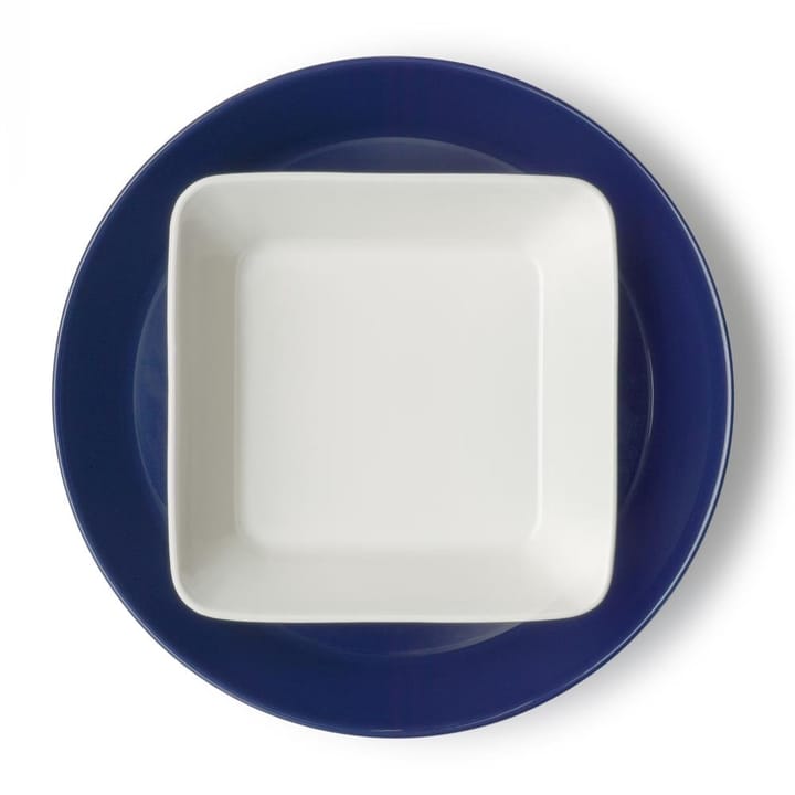 Teema square plate 12x12 cm, white Iittala