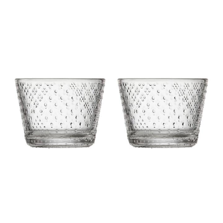 Tundra drinking glass 16 cl 2-pack, Clear Iittala