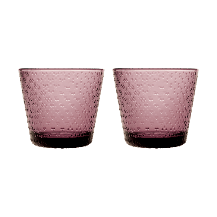 Tundra drinking glass 29 cl 2-pack - Heather - Iittala