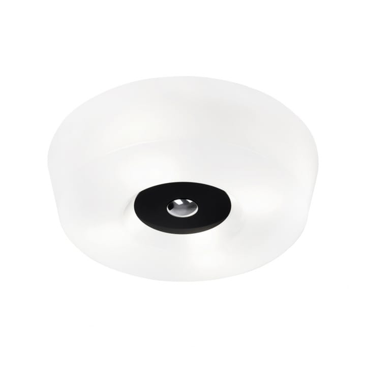 Yki 600 ceiling lamp, White, black detail Innolux