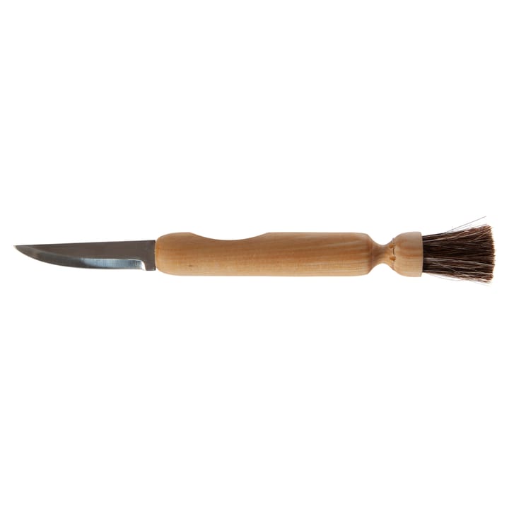 Iris Hantverk mushroom knife with brush - birch - Iris Hantverk