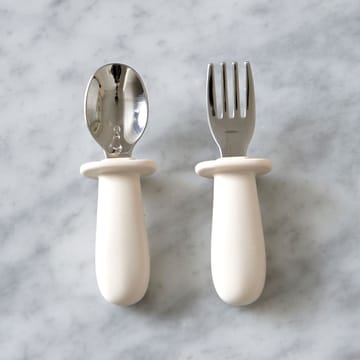 Baby cutlery set 2 pieces - Cream - Jack o Juno