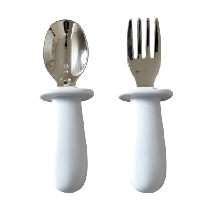 Baby cutlery set 2 pieces, Glacier grey Jack o Juno