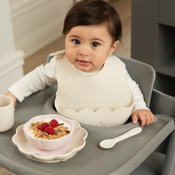 Poppy bib, Cream Jack o Juno