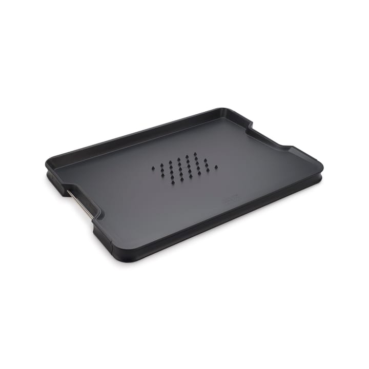 Cut & carve cutting board plus black - Large - Joseph Joseph