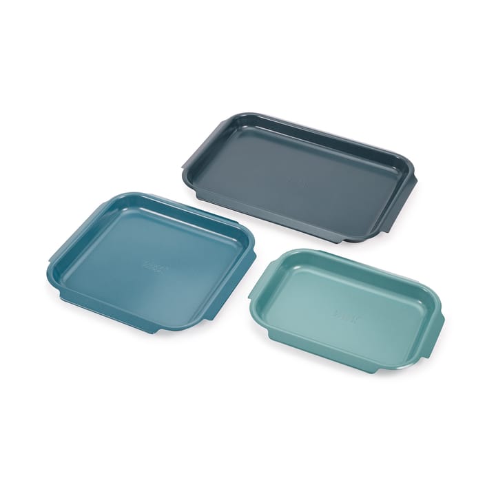 Nest bake baking pan 3 pieces - Blue - Joseph Joseph