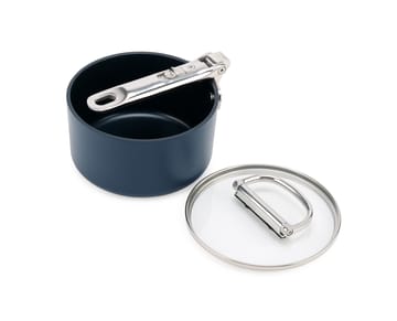 Space non-stick saucepan with lid Ø15 cm - Blue - Joseph Joseph