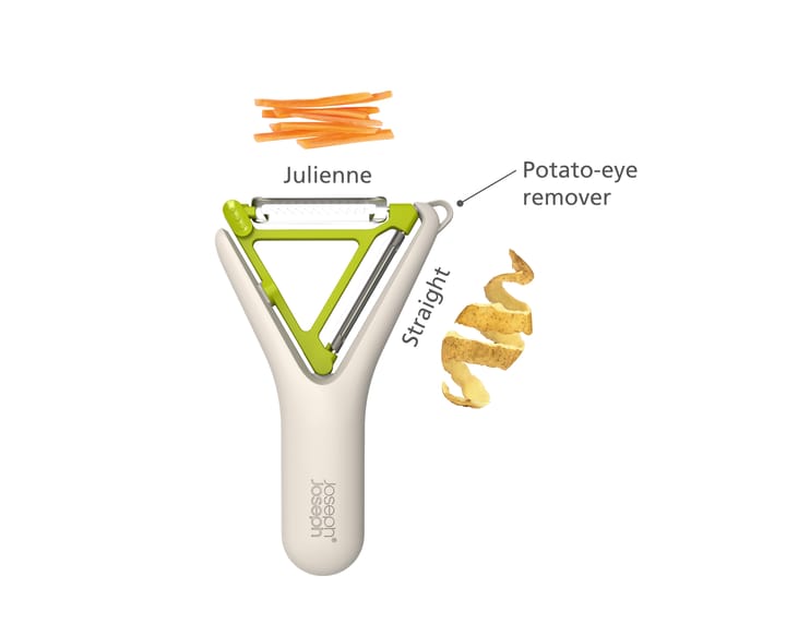 Switch 2-in-1 Peeler, Grey-green Joseph Joseph