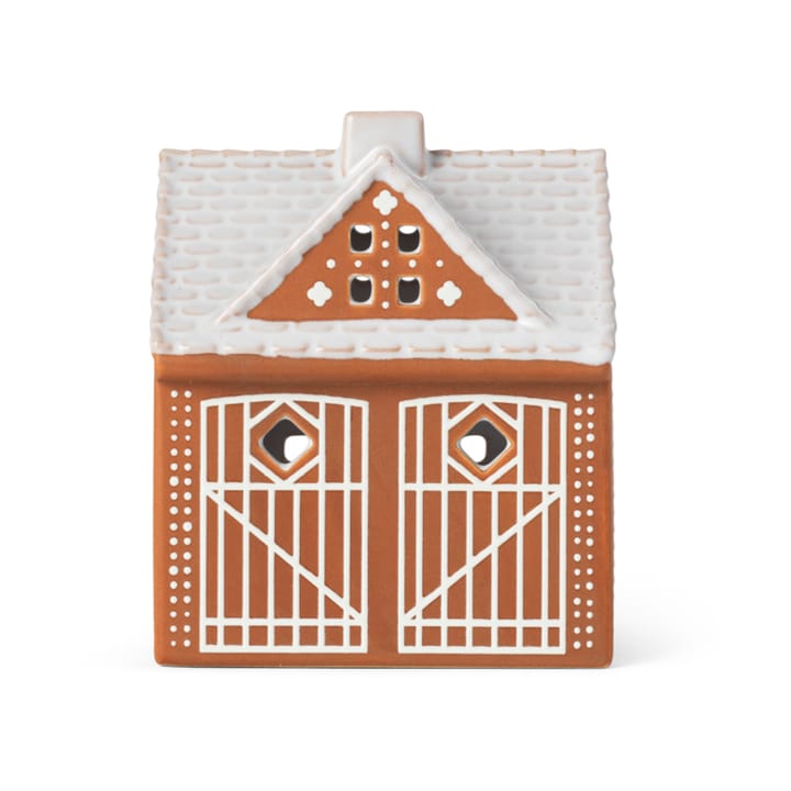 Gingerbread candle house, Christmas barn 11.5 cm Kähler