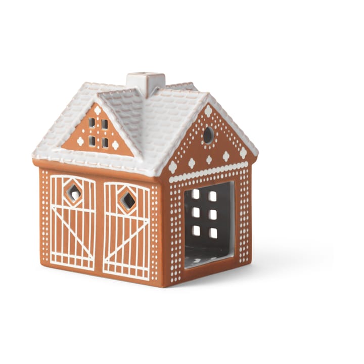 Gingerbread candle house, Christmas barn 11.5 cm Kähler