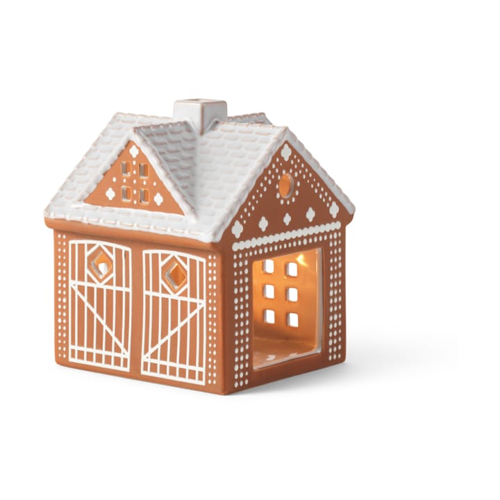 Gingerbread candle house, Christmas barn 11.5 cm Kähler