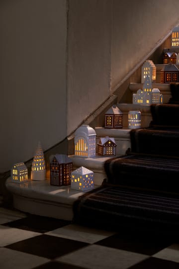 Gingerbread candle house - Christmas barn 11.5 cm - Kähler