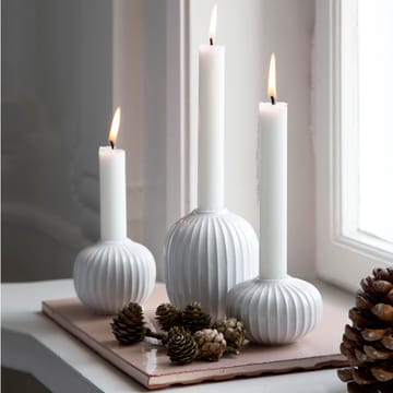 Hammershøi candleholder small - white - Kähler