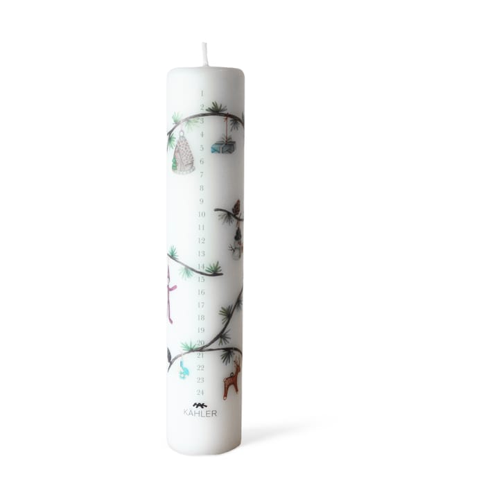 Hammershøi Christmas Advent candle Ø5 cm, 2024 Kähler