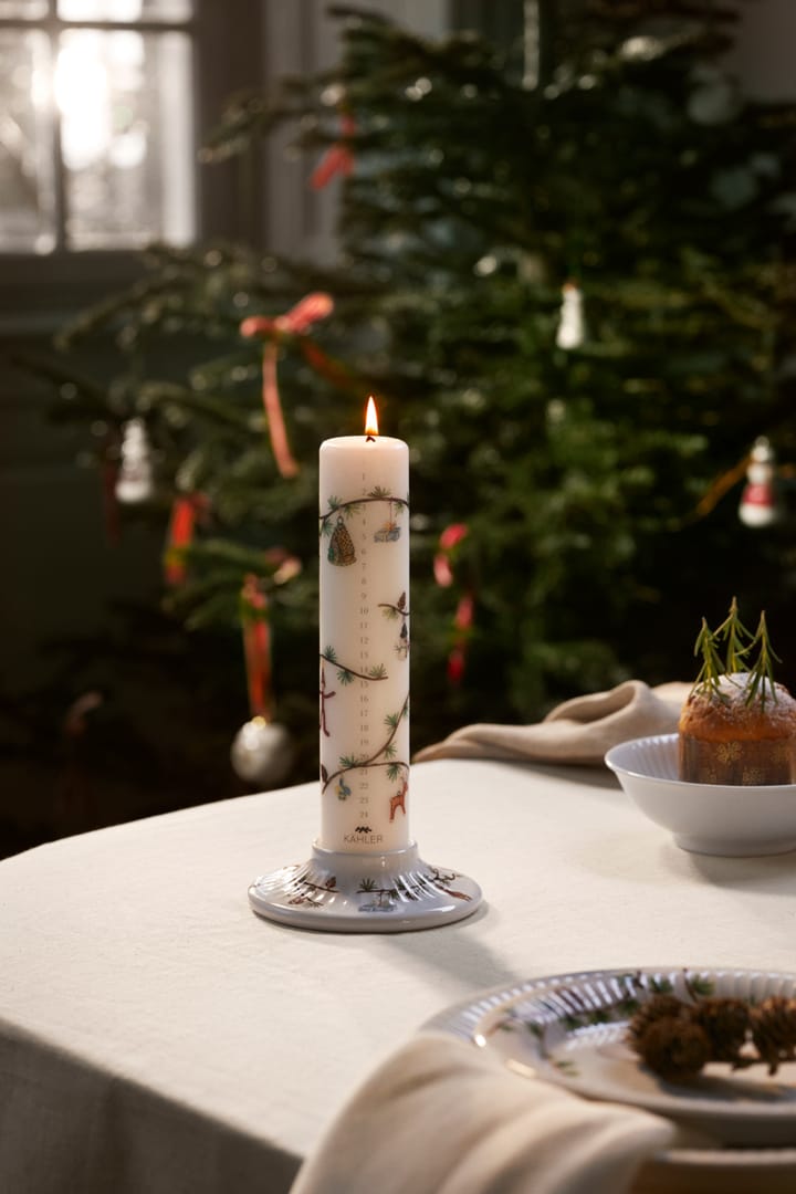 Hammershøi Christmas Advent candle Ø5 cm, 2024 Kähler