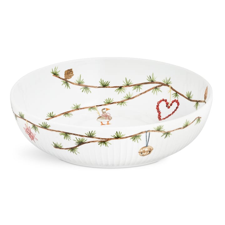 Hammershøi Christmas bowl Ø30 cm, white Kähler