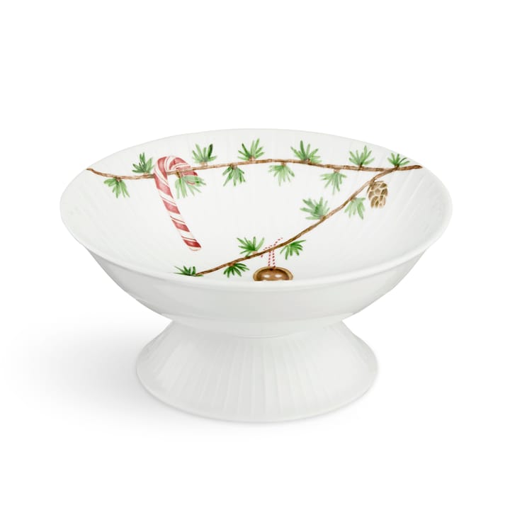 Hammershøi Christmas bowl on foot Ø16 cm - White - Kähler