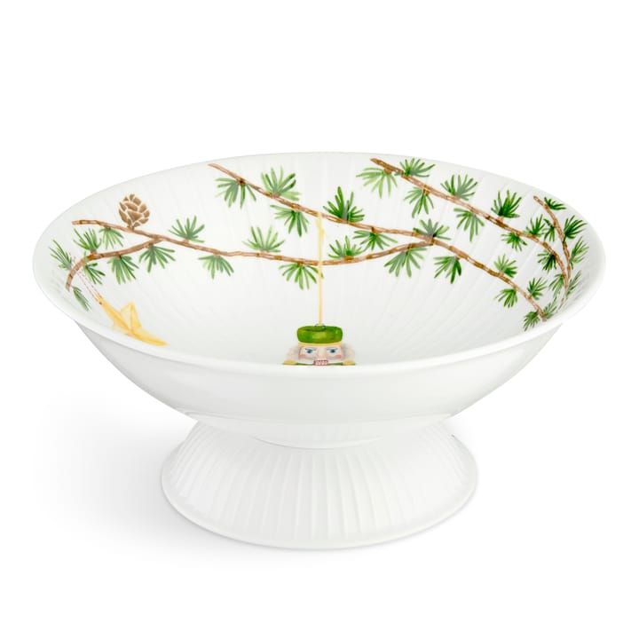 Hammershøi Christmas bowl on foot Ø23 cm - White - Kähler