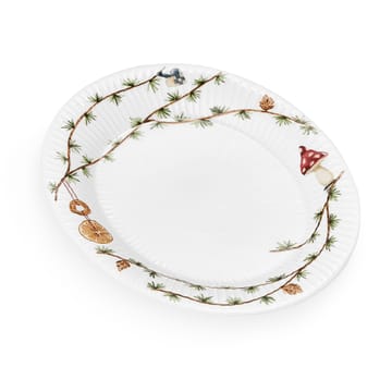 Hammershøi Christmas oval saucer - 22.5x28.5 cm - Kähler