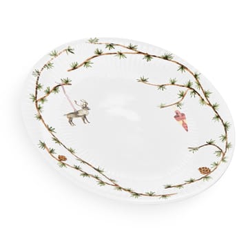 Hammershøi Christmas oval saucer - 27x34 cm - Kähler