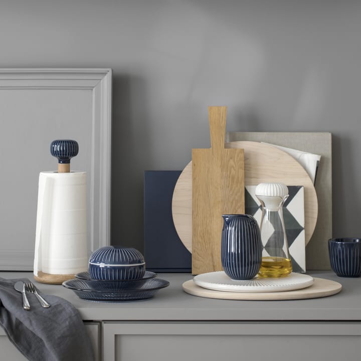 Hammershøi kitchen paper roll holder, indigo Kähler