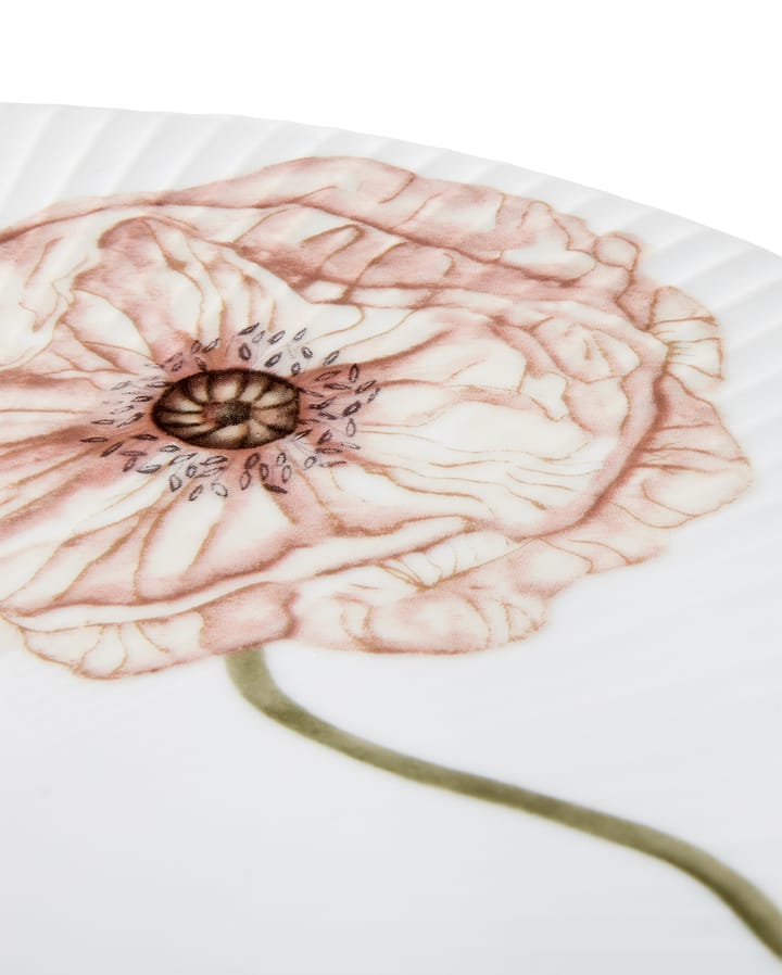 Hammershøi Poppy Cake platter Ø30 cm, White Kähler