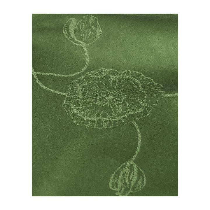 Hammershøi Poppy damask tablecloth green, 150x200 cm Kähler