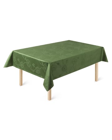 Hammershøi Poppy damask tablecloth green - 150x200 cm - Kähler