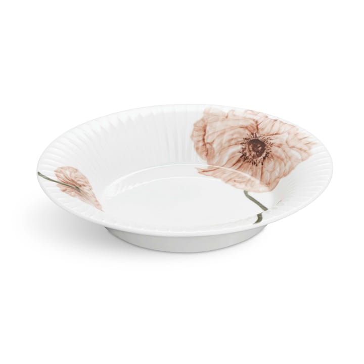 Hammershøi Poppy deep plate 21 cm, white Kähler